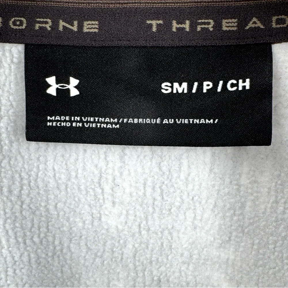 Under Armour Realtree Xtra Camo Threadborne Hunting Quarter Zip Size SM